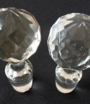 Vintage, années 50 - 2 bouchons pour carafe ancienne