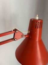 Lampe vintage 1970 d'architecte carotte Twist T1 - 65 cm