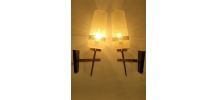 Paire d'appliques murales