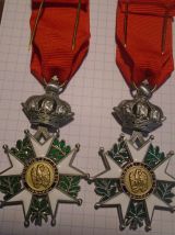 2 médailles militaire légion d'honneur - repro belle qualité