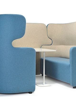 Espace de réunion / table + 2 banquette Together - Pellami