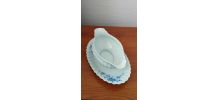 Saucière HAVILAND Torse Cerisier Bleu - Porcelaine Limoges 