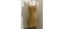 Robe en cuir Giorgio