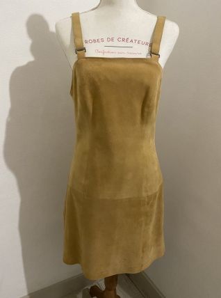 Robe en cuir Giorgio