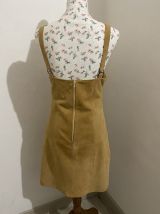 Robe en cuir Giorgio
