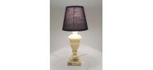  Lampe en albâtre 