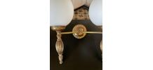 Appliques anciennes (deux simples et une double)