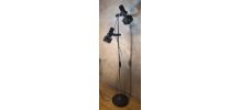 lampadaire Hustadt leuchten floor lampadaire, 1970s a 79 met