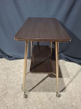 Desserte laiton et formica anneed 50/60