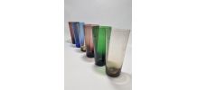6 verres vintage