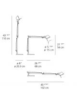 Artemide Tolomeo Mini   Design industriel Iconique Italie