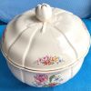 Soupière ancienne Badonviller Demi Porcelaine Ivoire