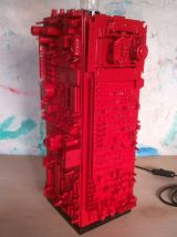 Lampe tot'm électro rouge