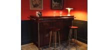 Bar Années 60 en Palissandre