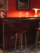 Bar Années 60 en Palissandre