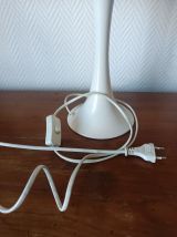 Lampe tulipe 1970 oiseaux orange