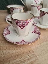 service a café art nouveau limoges BRP bernardaud et raynaud