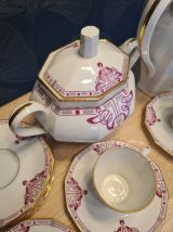 service a café art nouveau limoges BRP bernardaud et raynaud