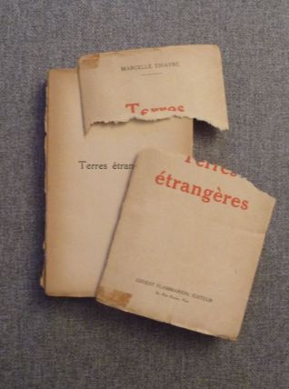 Terres Etrangères- Marcelle Tinayre- 1928- Signé- Flammarion