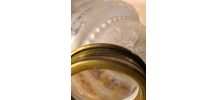 tulipe verre napoleon 3 pour lampe a petrole large 16xh23x5,