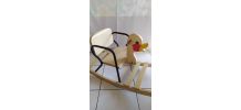 Magnifique et rare Canard à bascule vintage années 50 