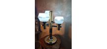 lampe space age de salon, lumina UFO ,1970 a 80  acier chrom