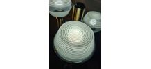 lampe space age de salon, lumina UFO ,1970 a 80  acier chrom