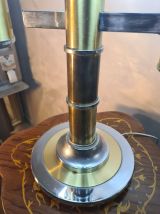 lampe space age de salon, lumina UFO ,1970 a 80  acier chrom