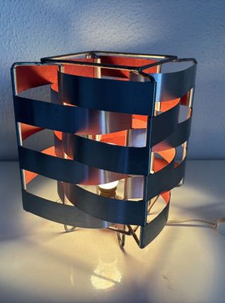 Lampe vintage 1970 de table Max Sauze modèle "Uranus" - 24 x