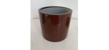 Pot à tabac vintage 1960 tabatière bois écusson Stewart pipe