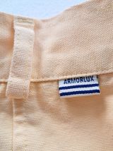 Jupe longue vintage jaune paille Armor Lux Taille 36/38