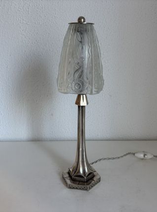 Lampe de table Art Déco années 1920–1930 — 35 cm