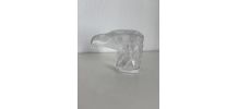 Lalique Tête d'Aigle — Cristal signé années 80