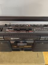 Boombox radio double cassette SHARP WQ-T234H