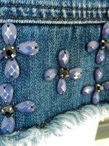 Veste en jean, marque Twin Set Simona Barbieri