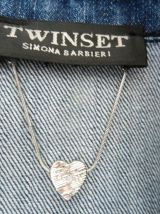 Veste en jean, marque Twin Set Simona Barbieri