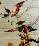 Vintage : rouleau asiatique mural 