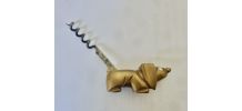 Ancien tire bouchon chien bakelite