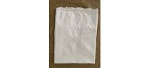 Taie d oreiller coton blanc brodé monogramme BC.