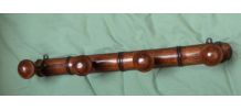 porte manteaux en bois ancien 