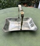 Panier de service - années 1930 - plaqué argent