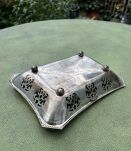 Panier de service - années 1930 - plaqué argent
