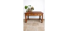 Table de ferme bureau en bois 