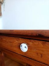 Table de ferme bureau en bois 