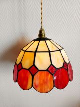Paire de suspensions style Tiffany art déco 