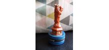  boite faience Notre Dame de France  statuette