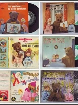 Lot disque Nounours bonne nuit les petits 