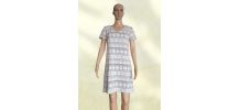 Robe Courte Imprimée Gerard Pasquier – Chic, Géométrique &amp; F