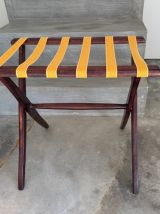 Porte-bagage stylé jaune