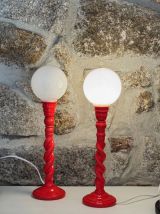 2 Lampes "Bilboquet"